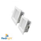 6 watt LED recessed square lights for Redilight solar skylight alternative
