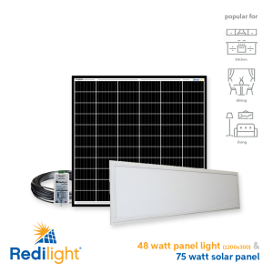 Flat Panel Series 1200x300mm Rectangle Complete Kit
