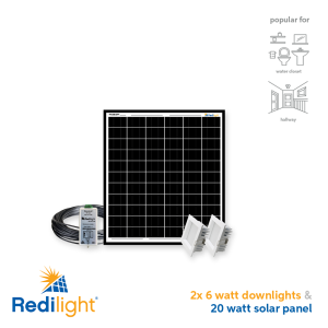 2 x 110mm Recessed Square Complete Kit