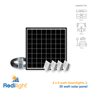 4 x 110mm Recessed Square Complete Kit